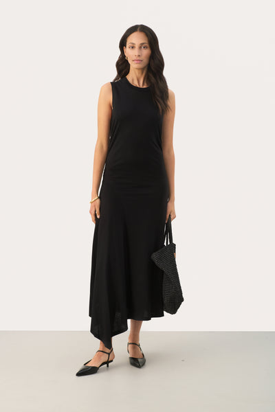 Part Two Jeannie Jersey Dress, Black