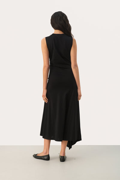 Part Two Jeannie Jersey Dress, Black