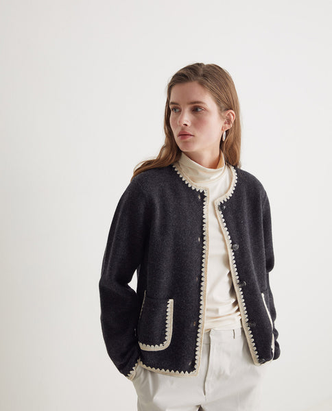 Yerse Polo Neck, Cream
