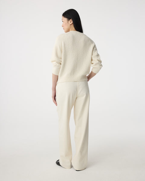Knit-Ted Veronica Cotton Cardigan, Ivory