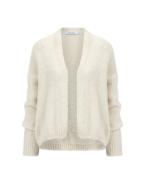 Knit-Ted Becky Cardie, Off White