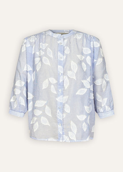 La Fee Maraboutee Douwina Blouse, Sky Blue