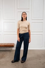 Pieszak Birkin Classic Trouser, Deep Navy Blue