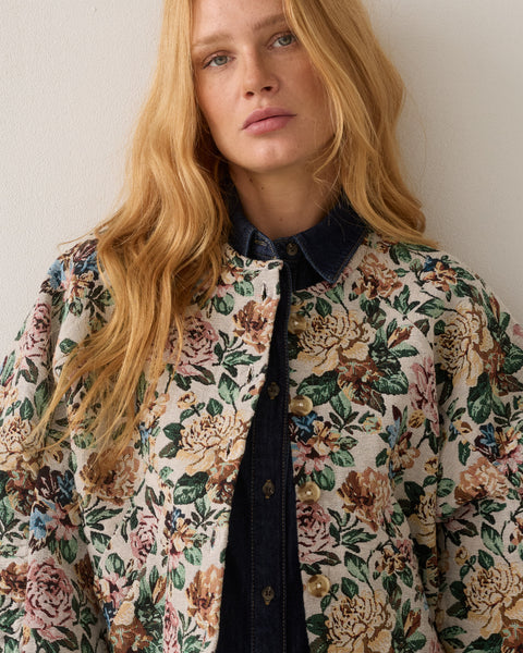 SUMMUM Gobelin Jacquard Jacket, Multicolour