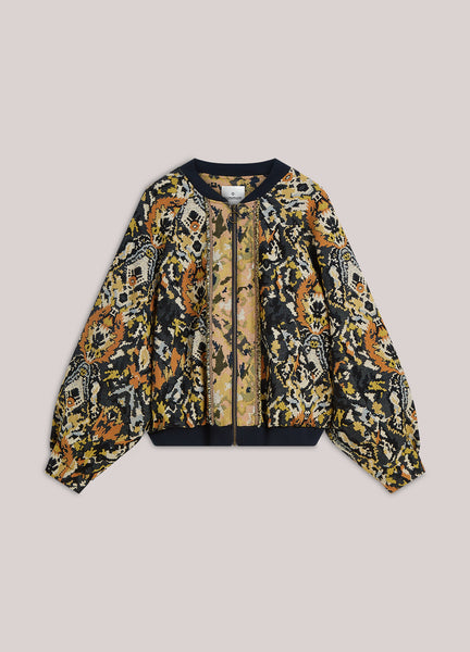 SUMMUM Jacquard Bomber, Multicolour