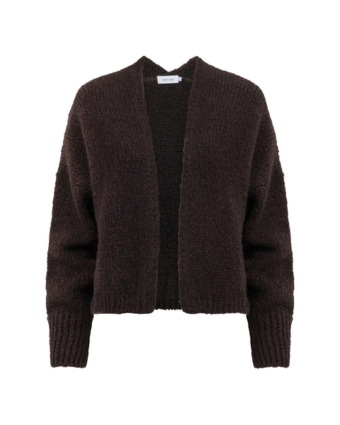 Knit-Ted Becky Cardie, Choco