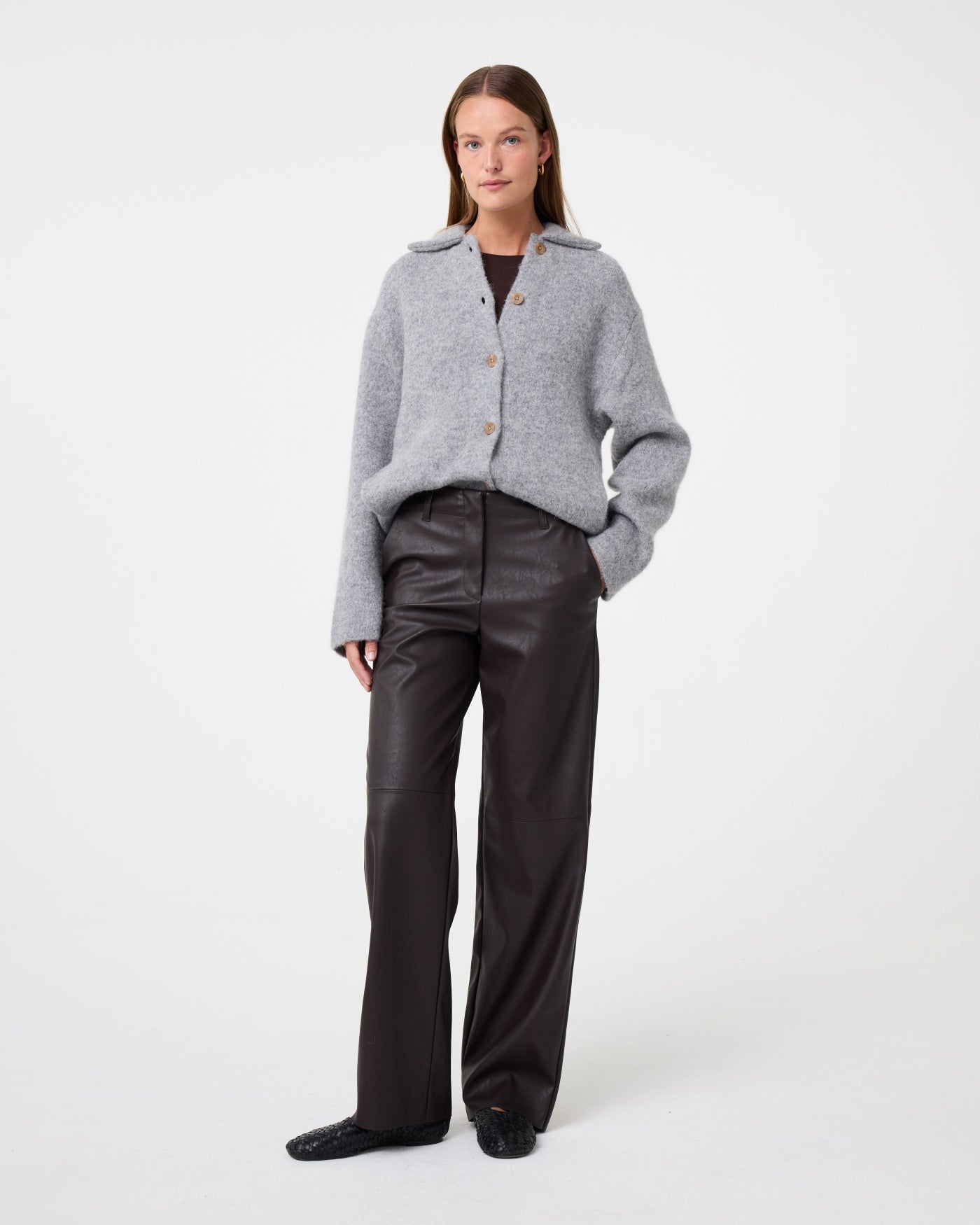 Knit-Ted Naomi Trouser, Chocolate