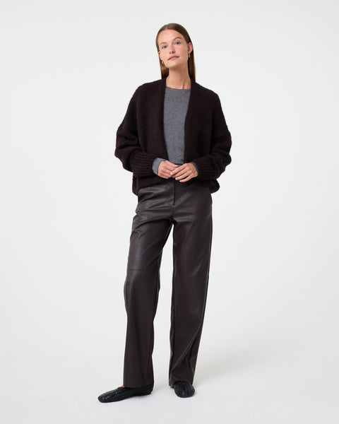Knit-Ted Becky Cardie, Choco