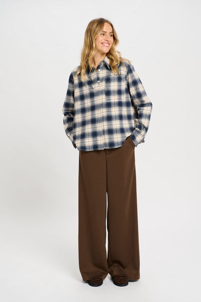 Costa Mani Check Shirt, Blue