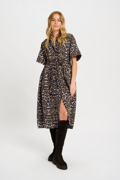 Costa Mani Leopol Dress, Leopard Print