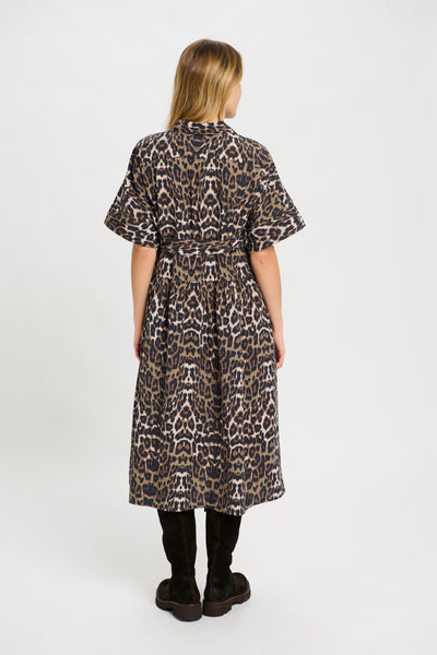 Costa Mani Leopol Dress, Leopard Print