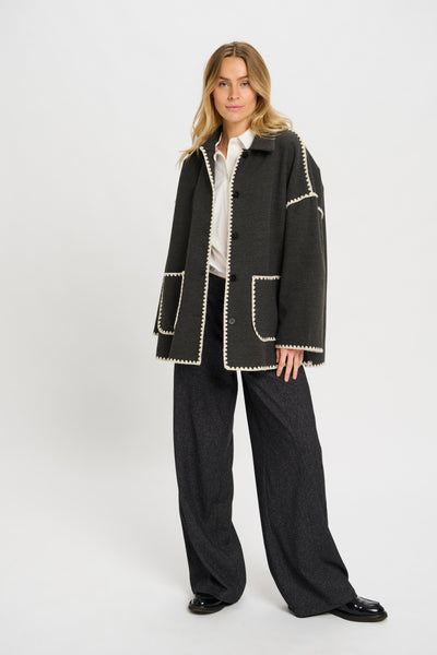 Costa Mani Tens Jacket, Dark Grey