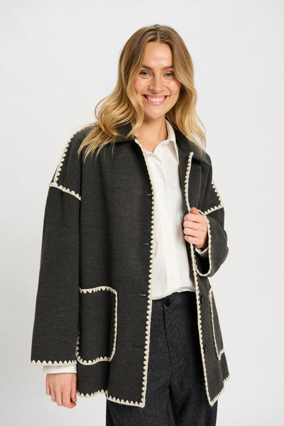 Costa Mani Tens Jacket, Dark Grey
