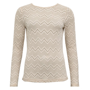 Costa Mani Zig Zag Top, Sand