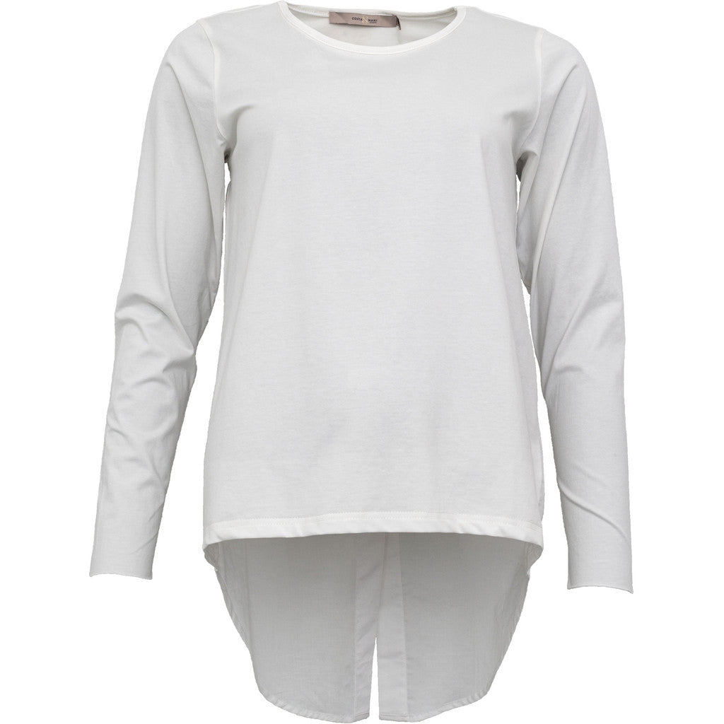 Costa Mana Missy Long Sleeve T-shirt, White