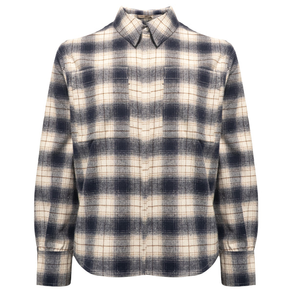 Costa Mani Check Shirt, Blue