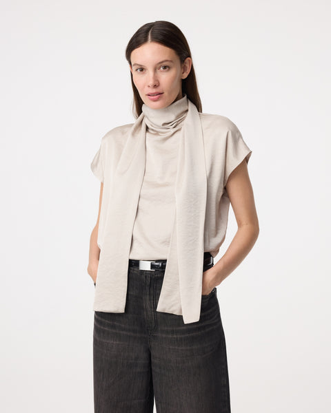Knit-Ted Mira Top, Sand