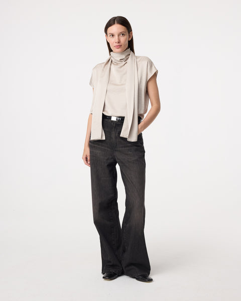 Knit-Ted Mira Top, Sand