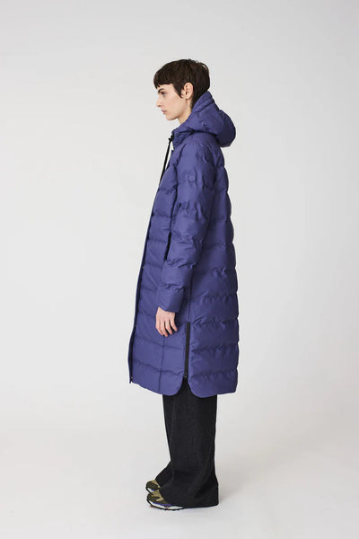 Tanta Rainwear Puddle Puffer Coat, Skipper Blue