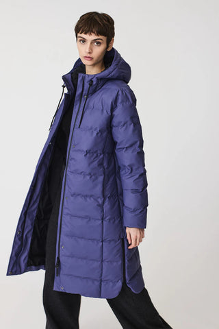 Tanta Rainwear Puddle Puffer Coat, Skipper Blue