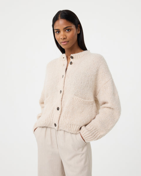 Knit-Ted Billy Cardigan, Cream