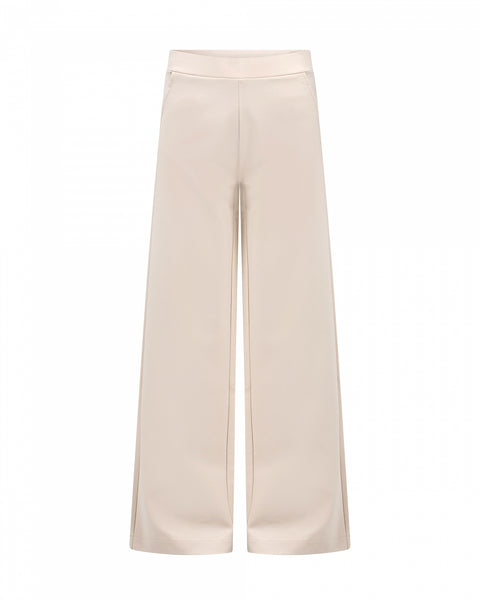 Knit-Ted Flora Trouser, Cream