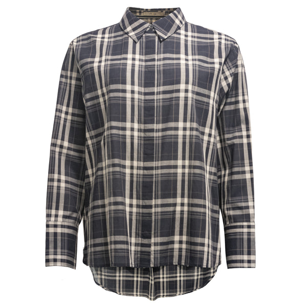 Costa Mani Marete Shirt, Blue Check