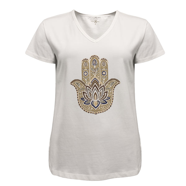 Costa Mani Hamsa T-shirt, White