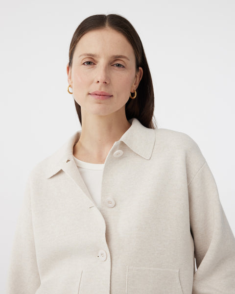 Knit-Ted Joy Cardigan, Greige