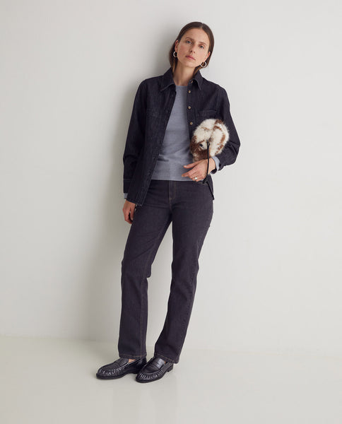 Yerse Teddy Pocket, Cow Print