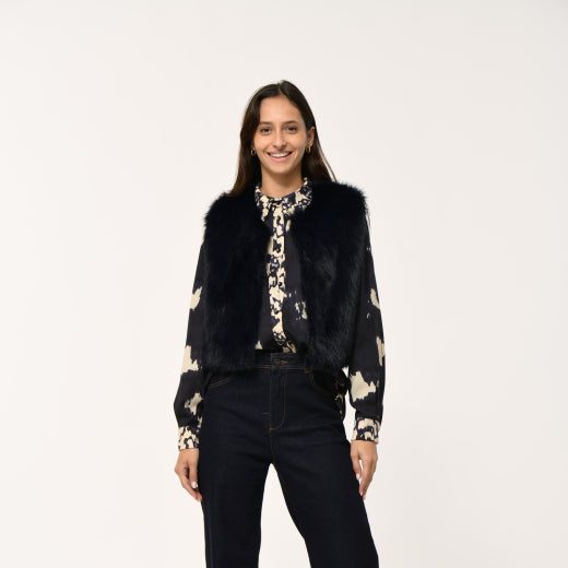 La Fee Maraboutee Zoani Waistcoat, Stormy