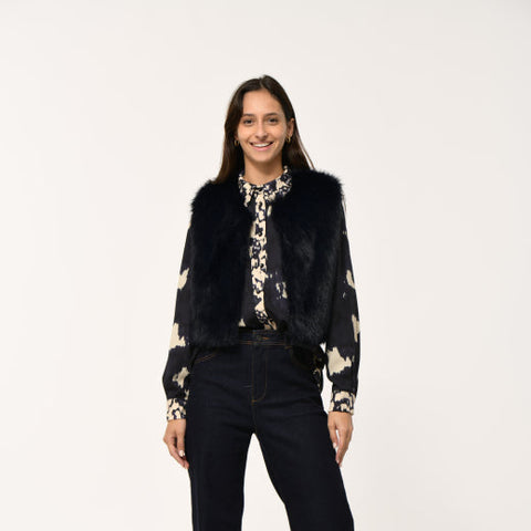 La Fee Maraboutee Zoani Waistcoat, Stormy