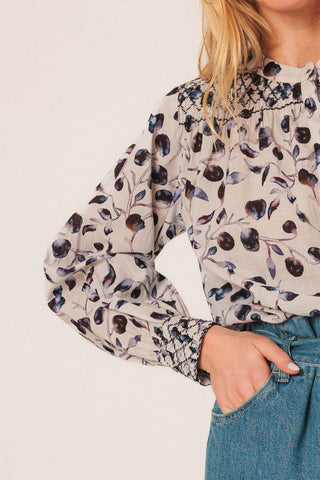 Indi and Cold Blouse, Night Print
