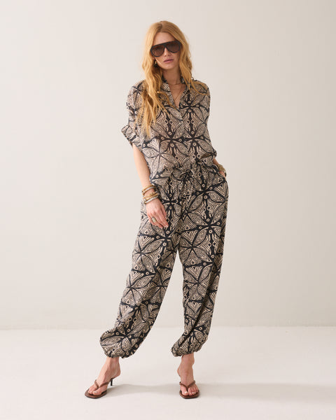 Summum Blouse, Ethnic Print
