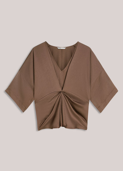 Summum Silky Touch Top, Dark Clay