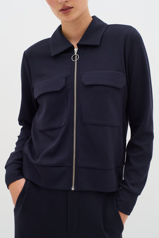 In Wear Beca Cardigan/Jacket, Marine Blue