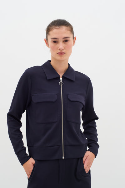 In Wear Beca Cardigan/Jacket, Marine Blue
