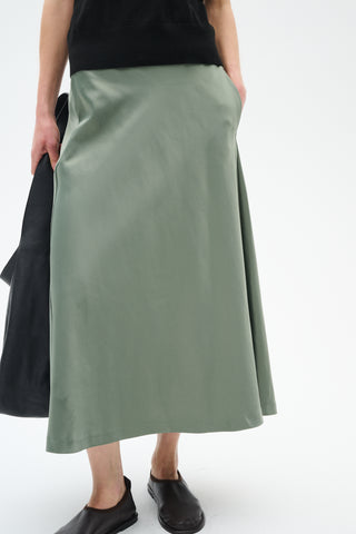 In Wear Zilky Skirt, Agave Green