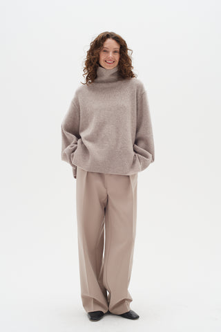 In Wear Jaxy Turtleneck, Mocha Melange