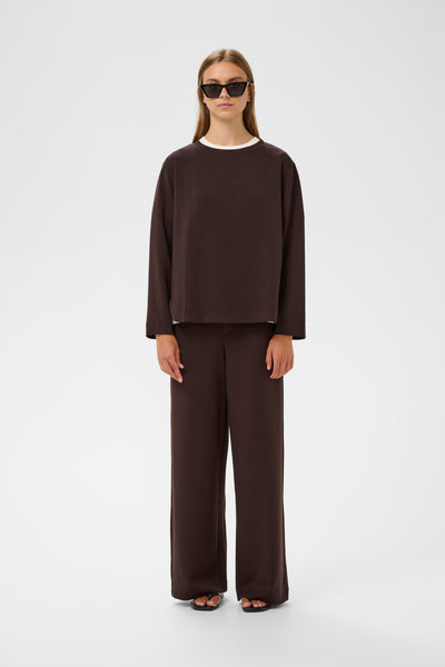 In Wear Gincent Sweatshirt, Chocolate Brown