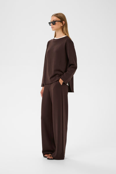In Wear Gincent Sweatshirt, Chocolate Brown
