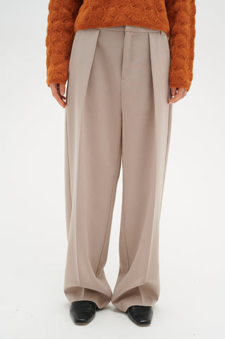 In Wear Weslia Barrel Leg Trouser, Mocha