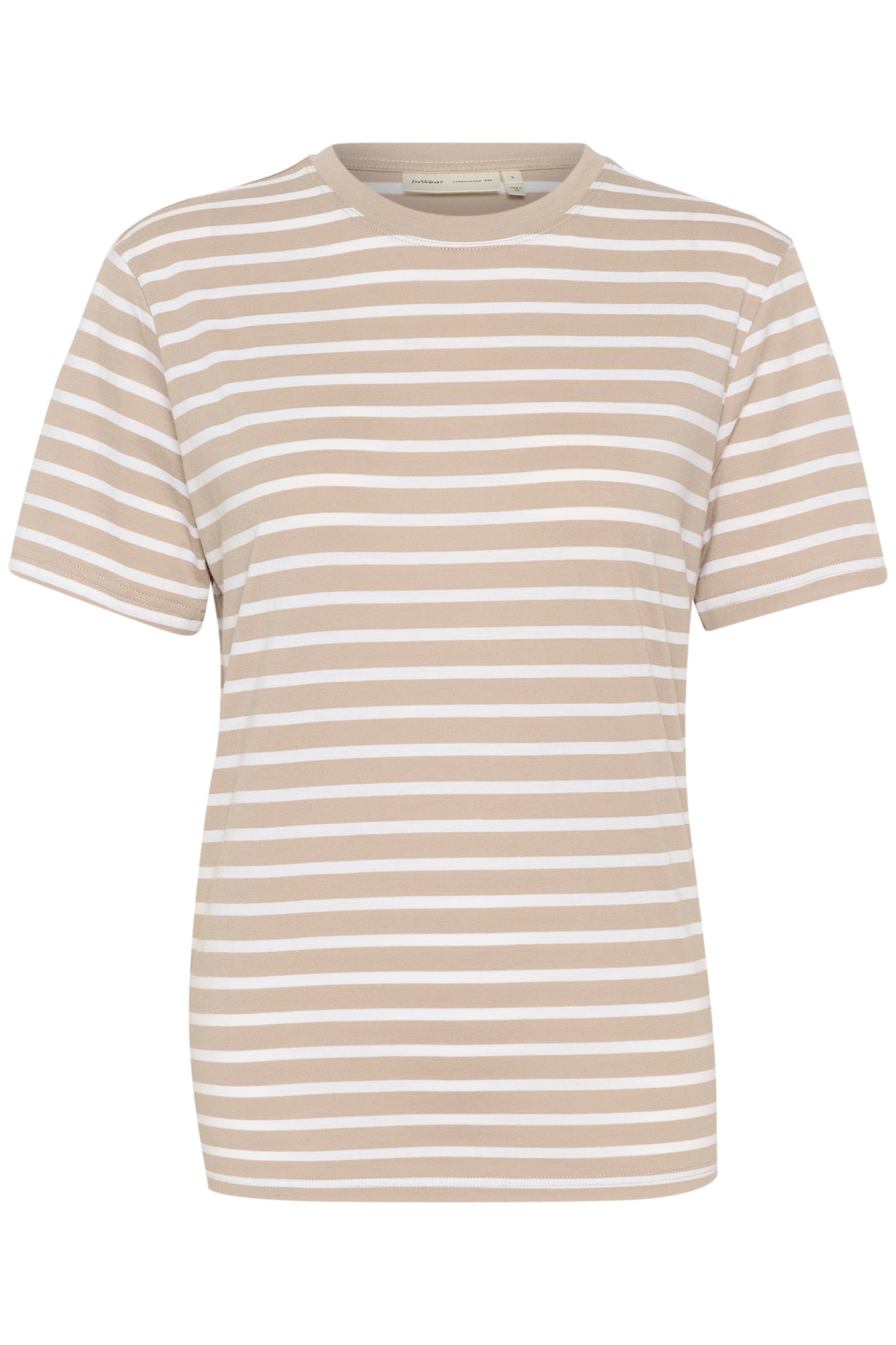 In Wear Grith T-shirt, Clay and White Stripe