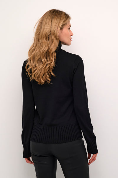 In Wear Orkidea Turtle Neck Knit, Black