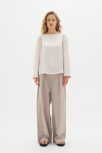 In Wear Posy Wide Leg Trousers, Clay