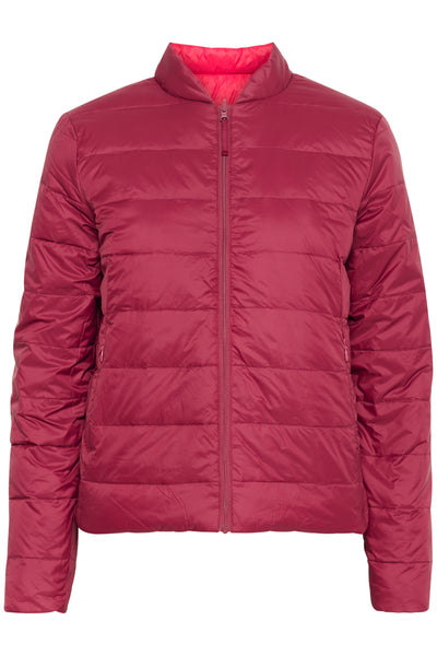 In Wear Lila Reversible Jacket,  Cabernet/Red