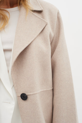 In Wear Tilla Wool Coat, French Nougat