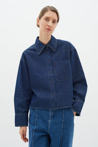 In Wear Jaya Shirt, Blue Denim