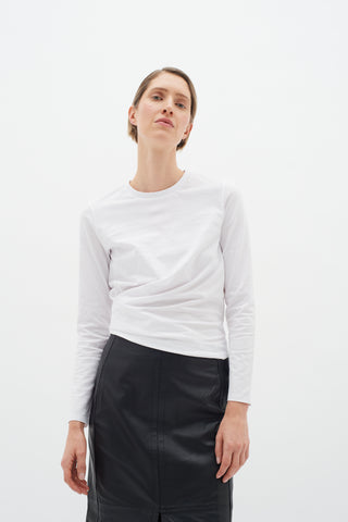 In Wear Collen Long Sleeve T-shirt, White