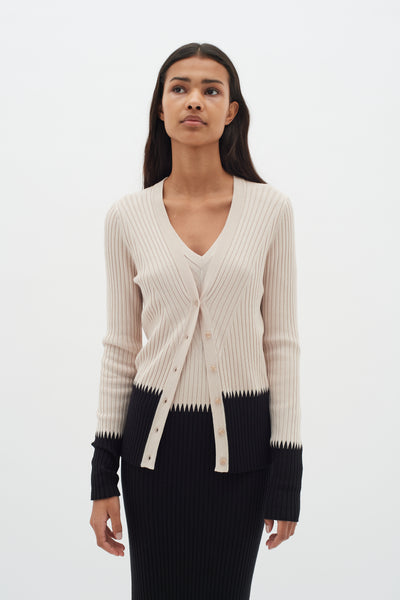 In Wear Jira Cardigan, Black Haze